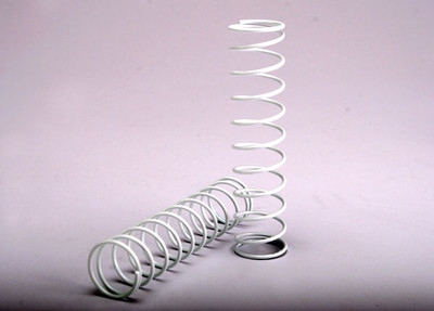Traxxas Rear Shock Spring Set. (White) (2) (TRA4457A) Traxxas Rear Shock Spring Set. (White) (2) (TRA4457A)