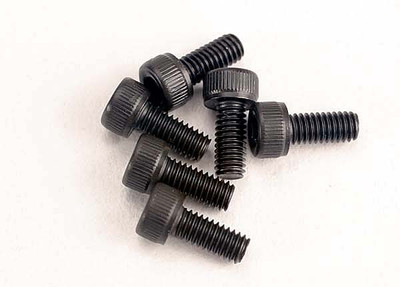 Traxxas 2.5x6mm Cap Head Machine Screws (6) (TRA3215) Traxxas 2.5x6mm Cap Head Machine Screws (6) (TRA3215)
