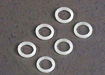 Traxxas Plastic Washers (White) (6) (TRA3685) Traxxas Plastic Washers (White) (6) (TRA3685)