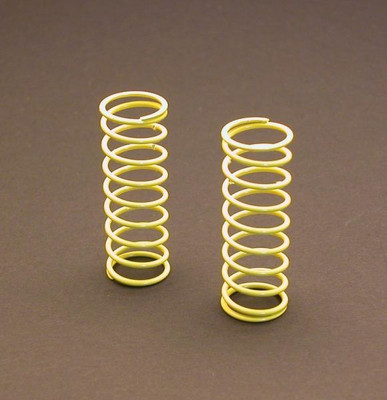 Custom Works 5lb Long Shock Spring Yellow (2) (CSW1805) Custom Works 5lb Long Shock Spring Yellow (2) (CSW1805)
