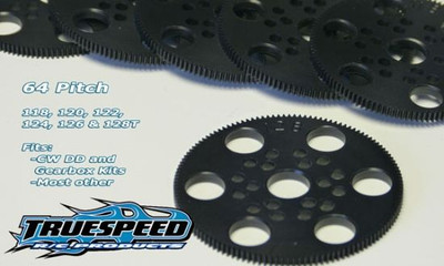 Custom Works Truespeed 64P Spur Gear (80T) (CSWTS6480)