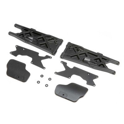 Team Losi Racing 8IGHT XT Rear Arms w/Mud Guards & Inserts (2) (TLR244070) Team Losi Racing 8IGHT XT Rear Arms w/Mud Guards & Inserts (2) (TLR244070)