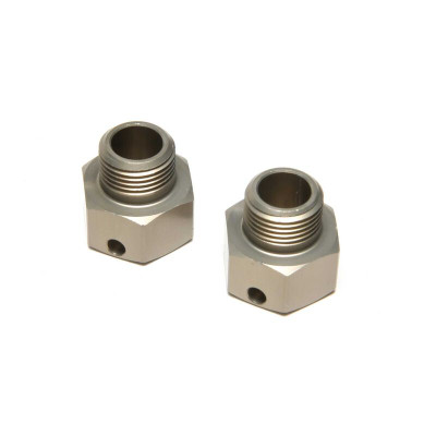 This is a replacement set of two Team Losi Racing 8XT Rear Wheel Hexes. This is a replacement set of two Team Losi Racing 8XT Rear Wheel Hexes.