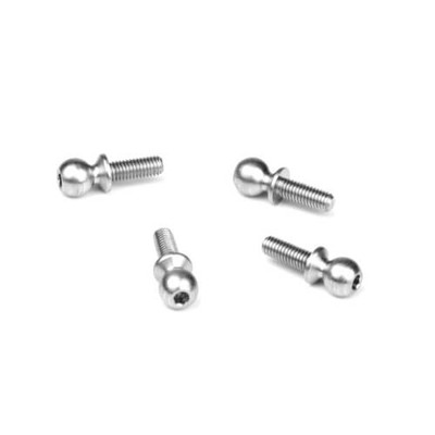 Tekno RC 5.5x8mm Short Neck Ball Stud (4) (TKR6208) Tekno RC 5.5x8mm Short Neck Ball Stud (4) (TKR6208)