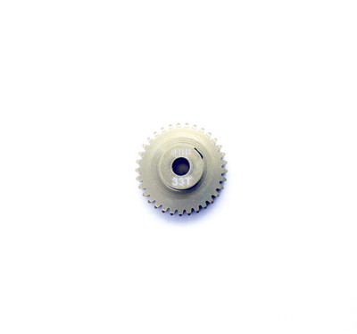 Assault RC Precision Aluminum Hardened 48P Pinion Gear (33T) (3mm Bore) Assault RC Precision Aluminum Hardened 48P Pinion Gear (33T) (3mm Bore)