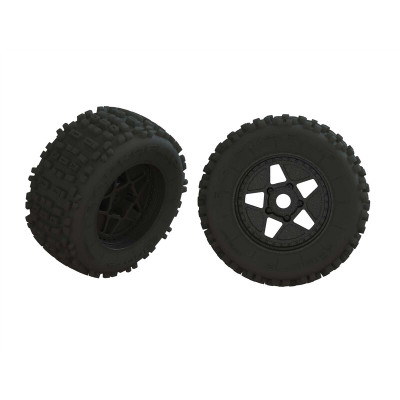Arrma dBoots Backflip Tire Set, Glued (1 pair) (ARA550064) Arrma dBoots Backflip Tire Set, Glued (1 pair) (ARA550064)