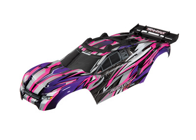 Traxxas Rustler 4X4 Pre-Painted Body (Pink/Purple) (TRA6717P) Traxxas Rustler 4X4 Pre-Painted Body (Pink/Purple) (TRA6717P)