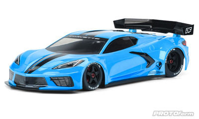 Protoform Chevrolet Corvette C8 Clear Body for ARRMA Felony & Infraction Protoform Chevrolet Corvette C8 Clear Body for ARRMA Felony & Infraction