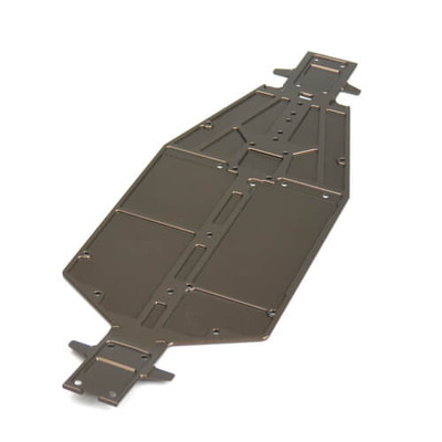 Tekno RC Chassis (revised, 7075, 3mm, hard anodized, lightened, ET410 EB410) (TKR6501B) Tekno RC Chassis (revised, 7075, 3mm, hard anodized, lightened, ET410 EB410) (TKR6501B)