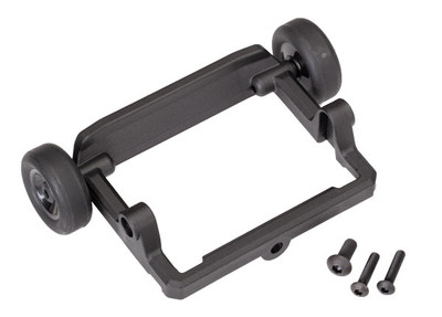 This is the Traxxas Wheelie bar for the Rustler 4x4. This is the Traxxas Wheelie bar for the Rustler 4x4.