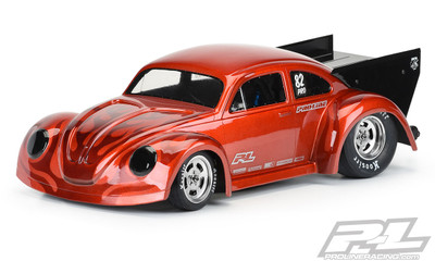Pro-Line Volkswagen Drag Bug 1:10 Clear Body, Losi 22S Drag Car, Slash 2wd Drag car & AE DR10 (PRO3558-00) on kit Pro-Line Volkswagen Drag Bug 1:10 Clear Body, Losi 22S Drag Car, Slash 2wd Drag car & AE DR10 (PRO3558-00) on kit