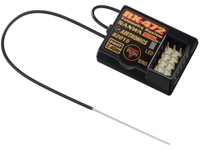 Sanwa MT-44 4-channel Telemetry Transmitter w/ RX-482 Receiver