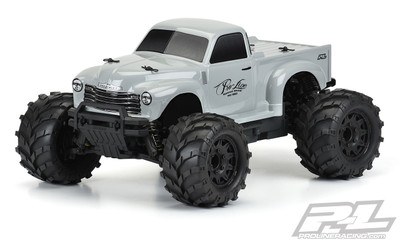 Pro-Line Early 50's Chevy Tough-Color (Stone Gray) Body: Stampede & Granite (PRO3255-14) Pro-Line Early 50's Chevy Tough-Color (Stone Gray) Body: Stampede & Granite (PRO3255-14)