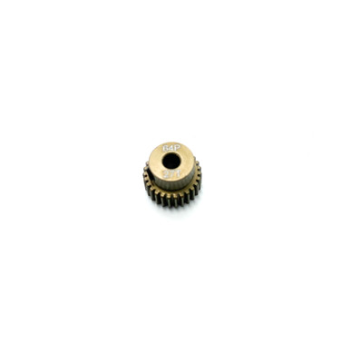 Assault RC Precision Aluminum Hardened 64P Pinion Gear (27T) (3mm Bore) Assault RC Precision Aluminum Hardened 64P Pinion Gear (27T) (3mm Bore)