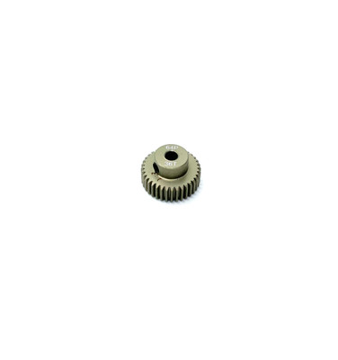 Assault RC Precision Aluminum Hardened 64P Pinion Gear (36T) (3mm Bore) Assault RC Precision Aluminum Hardened 64P Pinion Gear (36T) (3mm Bore)