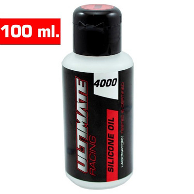 Ultimate Racing Diff Oil 4000 CST 100ml (3.38OZ) (UR0804X)