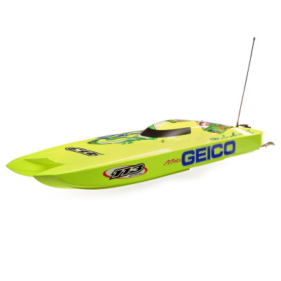 Pro Boat Miss GEICO Zelos 36" Twin Brushless Catamaran RTR (PRB08040V2)