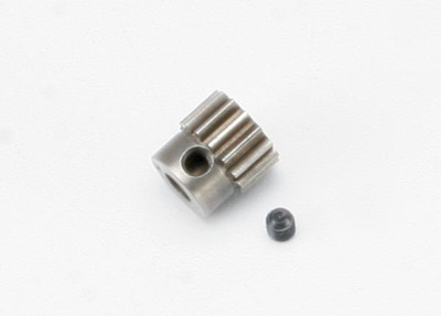 Traxxas Gear, 14-T pinion (32-pitch) (fits 5mm shaft)/ set screw (TRA5640) Traxxas Gear, 14-T pinion (32-pitch) (fits 5mm shaft)/ set screw (TRA5640)