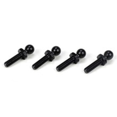 Team Losi Racing Ball Stud, 4.8 x 10mm (4): 22