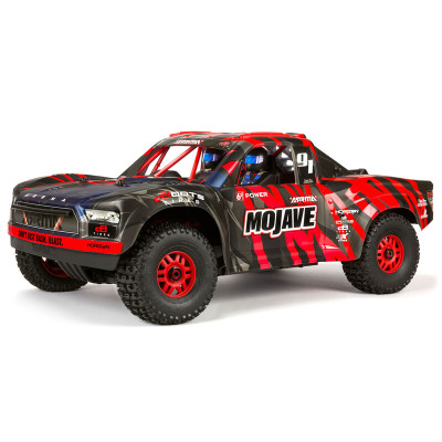 Arrma 1/7 MOJAVE V2 6S 4WD BLX Desert Truck (Spektrum Firma) (RTR) (Red/Black) Arrma 1/7 MOJAVE V2 6S 4WD BLX Desert Truck (Spektrum Firma) (RTR) (Red/Black)