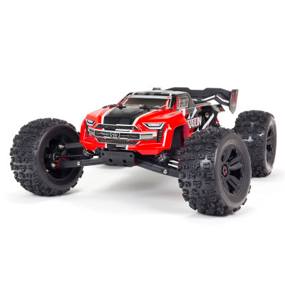 Arrma Kraton 6S BLX RTR 1/8 4WD Brushless Monster Truck (Red) (V5) w/SLT3 2.4GHz Radio (ARA8608V5T1) Arrma Kraton 6S BLX RTR 1/8 4WD Brushless Monster Truck (Red) (V5) w/SLT3 2.4GHz Radio (ARA8608V5T1)