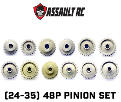 Assault RC 12 Piece 48P Pinion Set (24-35) (ARC2482435  Assault RC 12 Piece 48P Pinion Set (24-35) (ARC2482435
