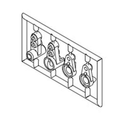 SWORKz Fox44 Servo Saver Plastic Parts SWORKz Fox44 Servo Saver Plastic Parts