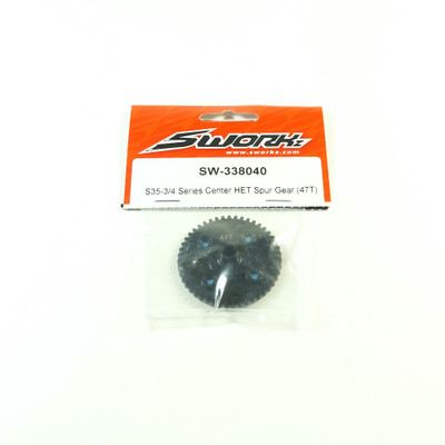 SWORKz HET Center HET Spur Gear (47T) SWORKz HET Center HET Spur Gear (47T)