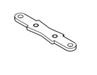 SWORKz Fox44 Servo Saver Plate - 2mm,Red SWORKz Fox44 Servo Saver Plate - 2mm,Red