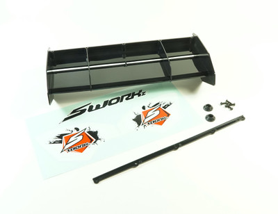 SWORKz 1/8 Off Road Formula 2.0 Race Wing (BK) SWORKz 1/8 Off Road Formula 2.0 Race Wing (BK)