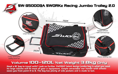 SWORKz Racing Jumbo Trolley II SWORKz Racing Jumbo Trolley II