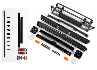 Traxxas Chevrolet C10 Body Accessories Black