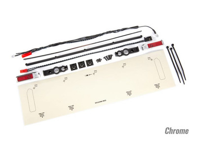 Traxxas LED Chrome Trim Tail Lights Drag Slash (TRA9497R) Traxxas LED Chrome Trim Tail Lights Drag Slash (TRA9497R)