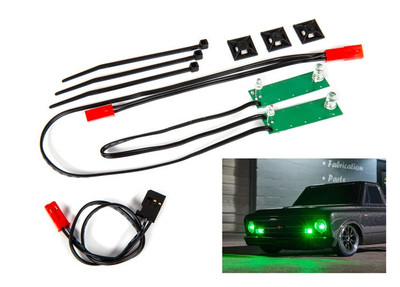 Traxxas LED Front headlight Green Drag Slash (TRA9496G) Traxxas LED Front headlight Green Drag Slash (TRA9496G)