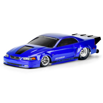 Pro-Line 1/10 1999 Ford Mustang Clear Body: Drag Car Pro-Line 1/10 1999 Ford Mustang Clear Body: Drag Car