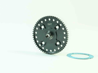 SWORKz High Density HET Spur Gear (59T) Module 0.8 (SW33803059) SWORKz High Density HET Spur Gear (59T) Module 0.8 (SW33803059)