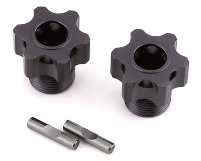 Tekno RC Aluminum 17mm Lightened Hex Wheel Hub Set (Gun Metal) (2) (+3mm Offset) Tekno RC Aluminum 17mm Lightened Hex Wheel Hub Set (Gun Metal) (2) (+3mm Offset)