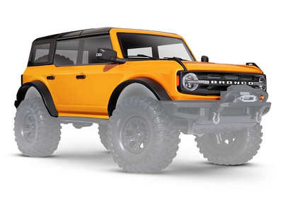Traxxas Body, Ford Bronco (2021), complete, Cyber Orange (painted) (TRA9211X-ORNG) Traxxas Body, Ford Bronco (2021), complete, Cyber Orange (painted) (TRA9211X-ORNG)