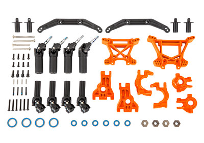 Traxxas Outer Driveline, Suspension Upgrade kit Extreme Heavy Duty (Orange) Traxxas Outer Driveline, Suspension Upgrade kit Extreme Heavy Duty (Orange)
