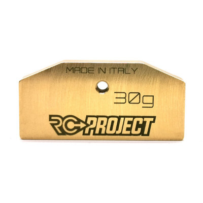 RC-Project Rear Chassis Weight 30g for HB Racing 819RS/819/817 RC-Project Rear Chassis Weight 30g for HB Racing 819RS/819/817