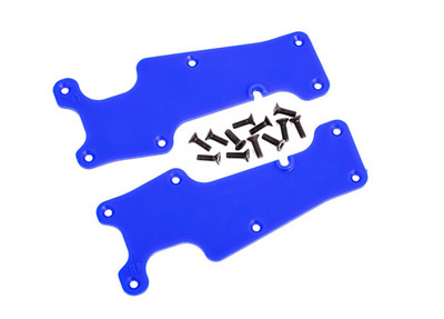 Suspension arm covers, blue, front (left and right)/ 2.5x8 CCS (12)
Suspension arm covers, blue, front (left and right)/ 2.5x8 CCS (12)