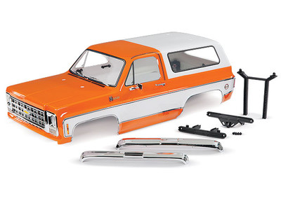 Traxxas Body, Chevrolet Blazer (1979) complete, Orange (painted) Traxxas Body, Chevrolet Blazer (1979) complete, Orange (painted)