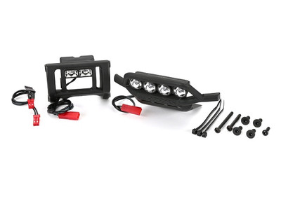 LED light set, complete (includes front and rear bumpers with LED light bar, rear LED harness, & BEC Y-harness) (fits 2WD Rustler® or Bandit®)
