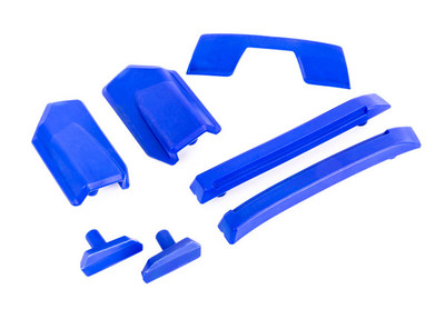 Body reinforcement set, blue/ skid pads (roof) (fits #9511 body)
 Body reinforcement set, blue/ skid pads (roof) (fits #9511 body)
