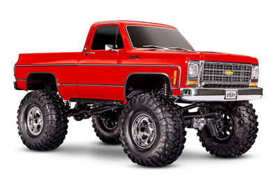 Traxxas TRX-4 1979 Chevrolet K10 High Trail Edition w/Lift Kit (Red)