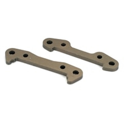 Front Hinge Pin Brace Set-Aluminum: 8B,8T (LOSA1744) Front Hinge Pin Brace Set-Aluminum: 8B,8T (LOSA1744)