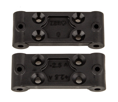 Team Associated RC10B6.4 Front Bulkhead Set (0deg/2.5deg) Team Associated RC10B6.4 Front Bulkhead Set (0deg/2.5deg)