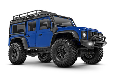 Traxxas TRX-4M 1/18-Scale 4WD Electric Scale and Trail Crawler with Land Rover Defender Body (Blue) Traxxas TRX-4M 1/18-Scale 4WD Electric Scale and Trail Crawler with Land Rover Defender Body (Blue)