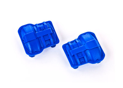 Axle cover, front or rear (blue) (2)
