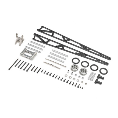 Losi Carbon Wheelie Bar, Complete: 22S Drag Losi Carbon Wheelie Bar, Complete: 22S Drag